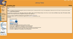 Desktop Screenshot of fr.lolix.org
